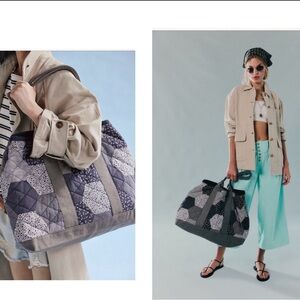 Free People Pippa Patchwork Tote